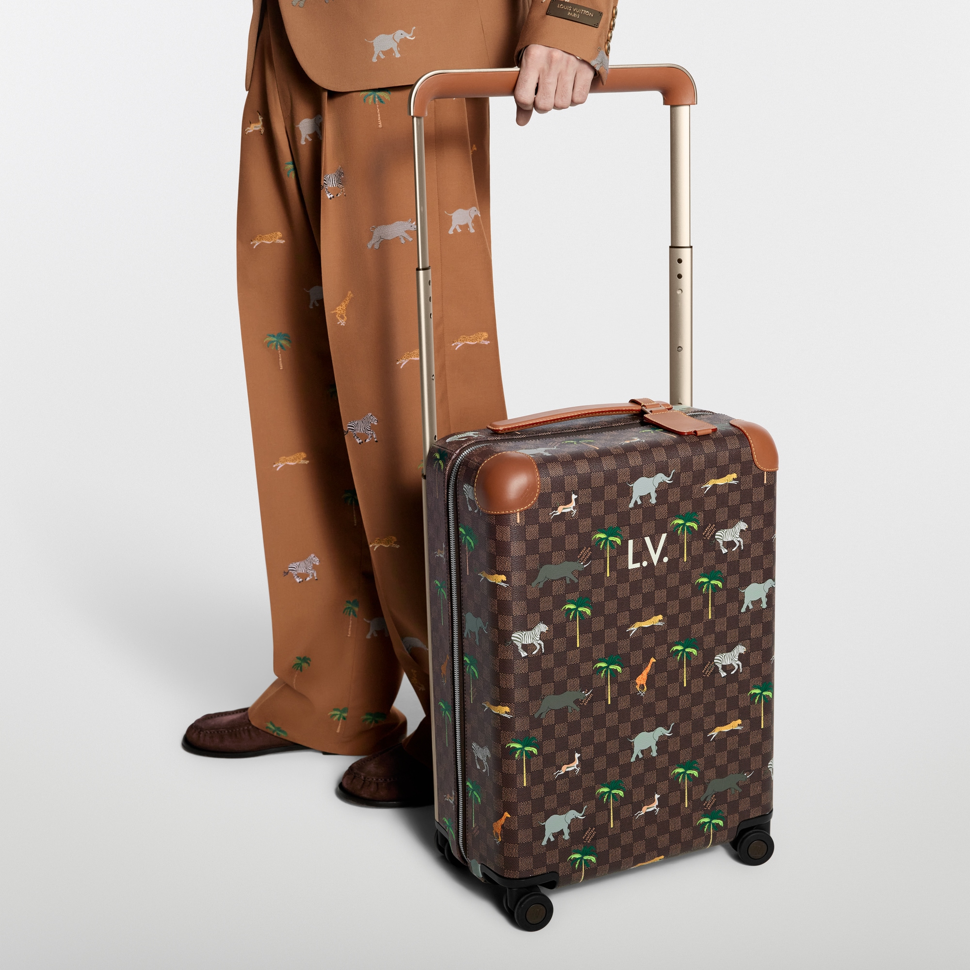 LV x The Darjeeling Limited Horizon 55 Damier Other - Travel